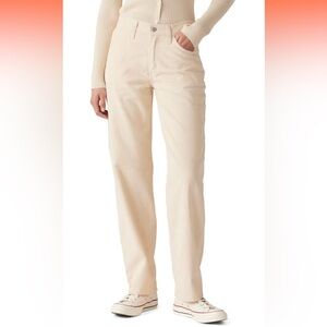 NWT LEVIS WOMENS 94 Baggy Jeans Corduroy 25x31